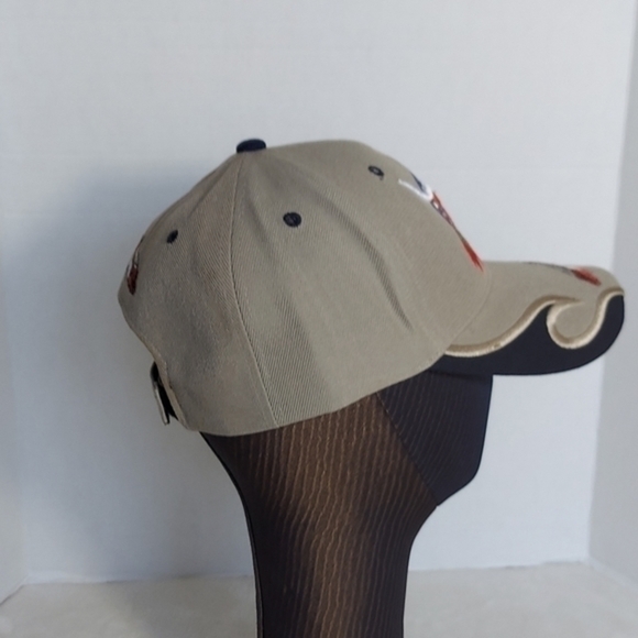 Texas Head Wear Western Native American Inspired Tan Baseball Cap with appliques - Picture 5 of 10